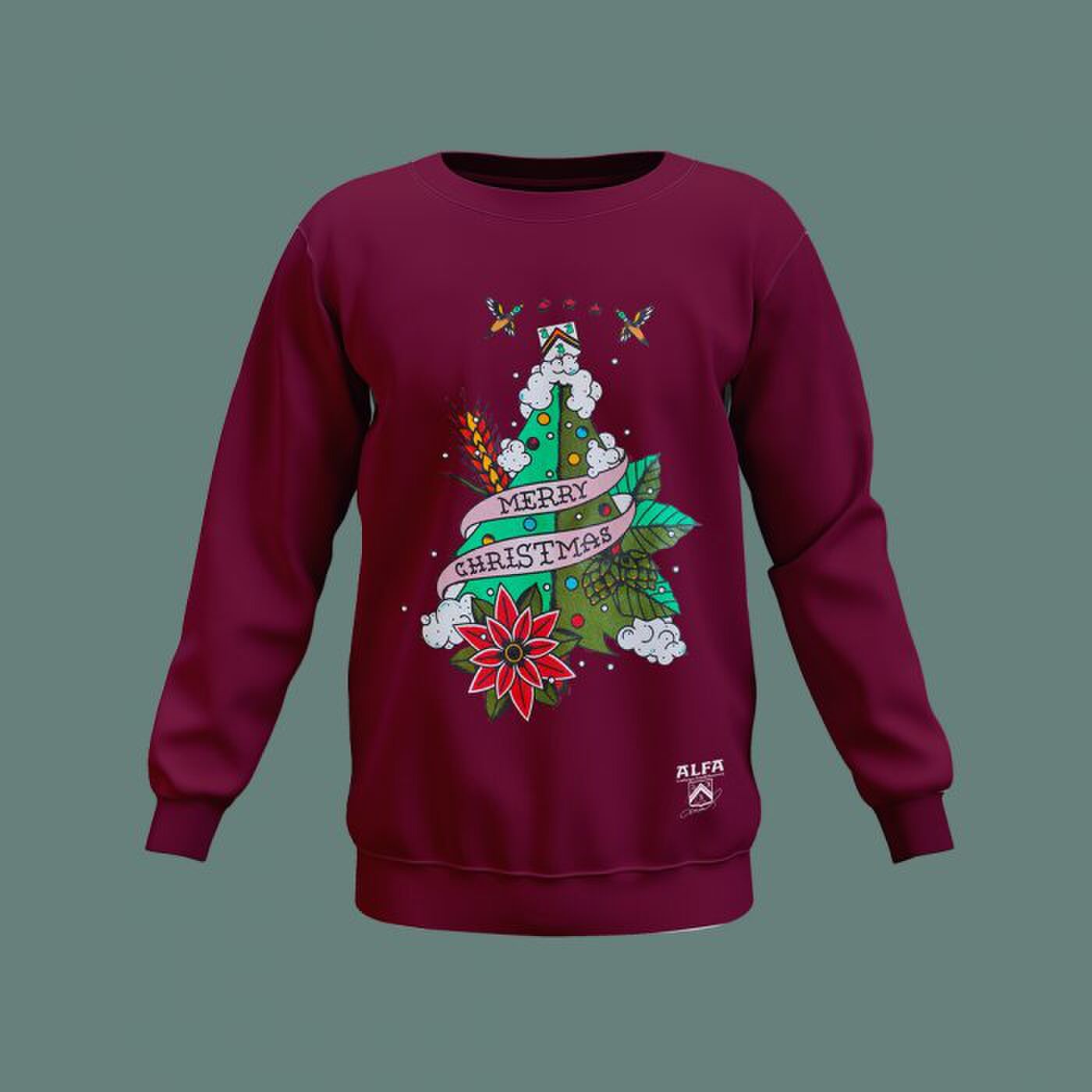 Foute kersttrui bier 2