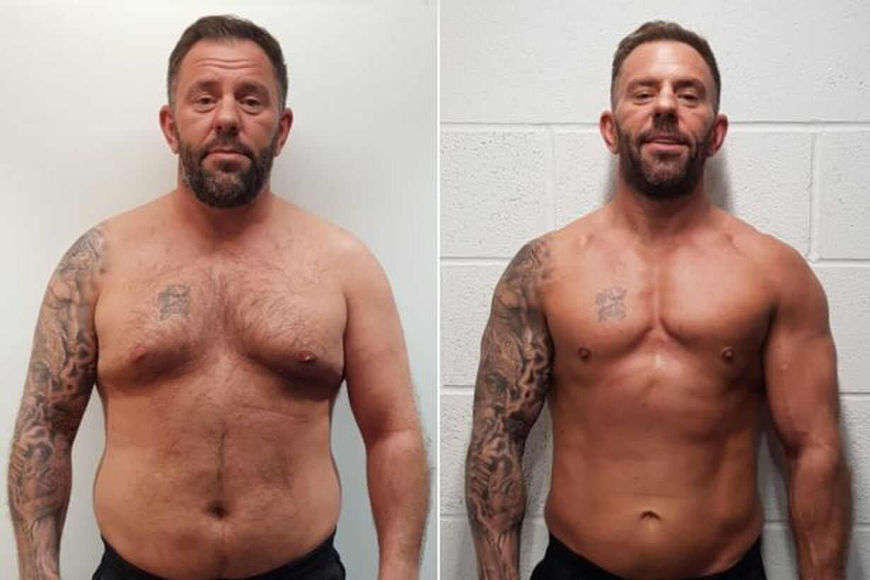 vader verliest 22 kg