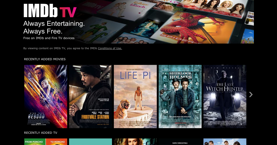 hoe imdb tv kijken in nederland
