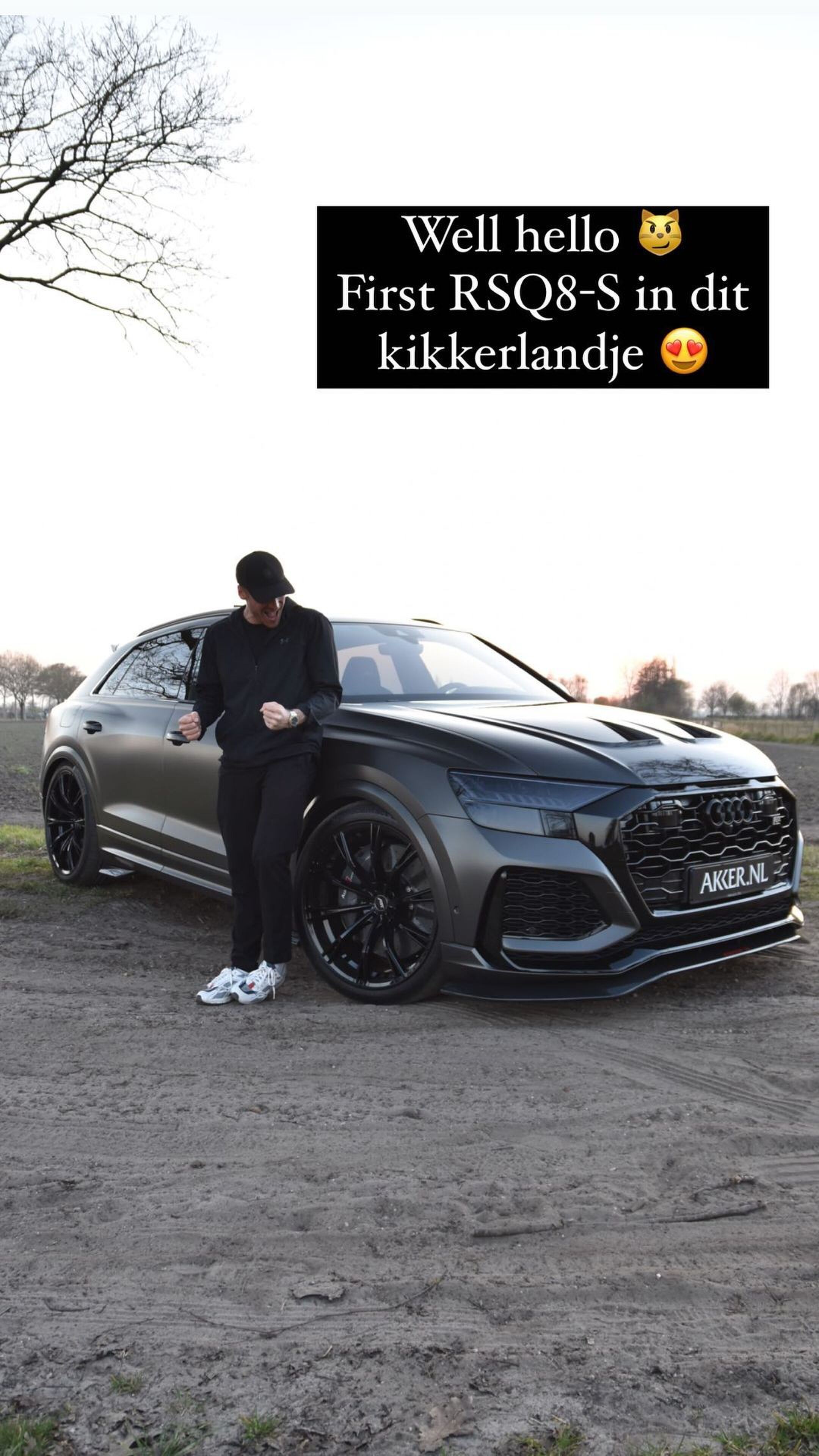 audi RSq8-S giel de winter auto instagram