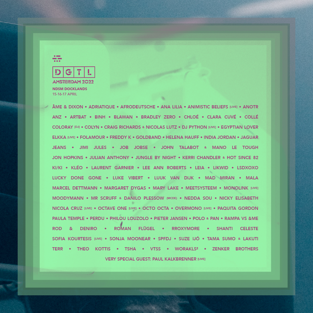 DGTL Lineup