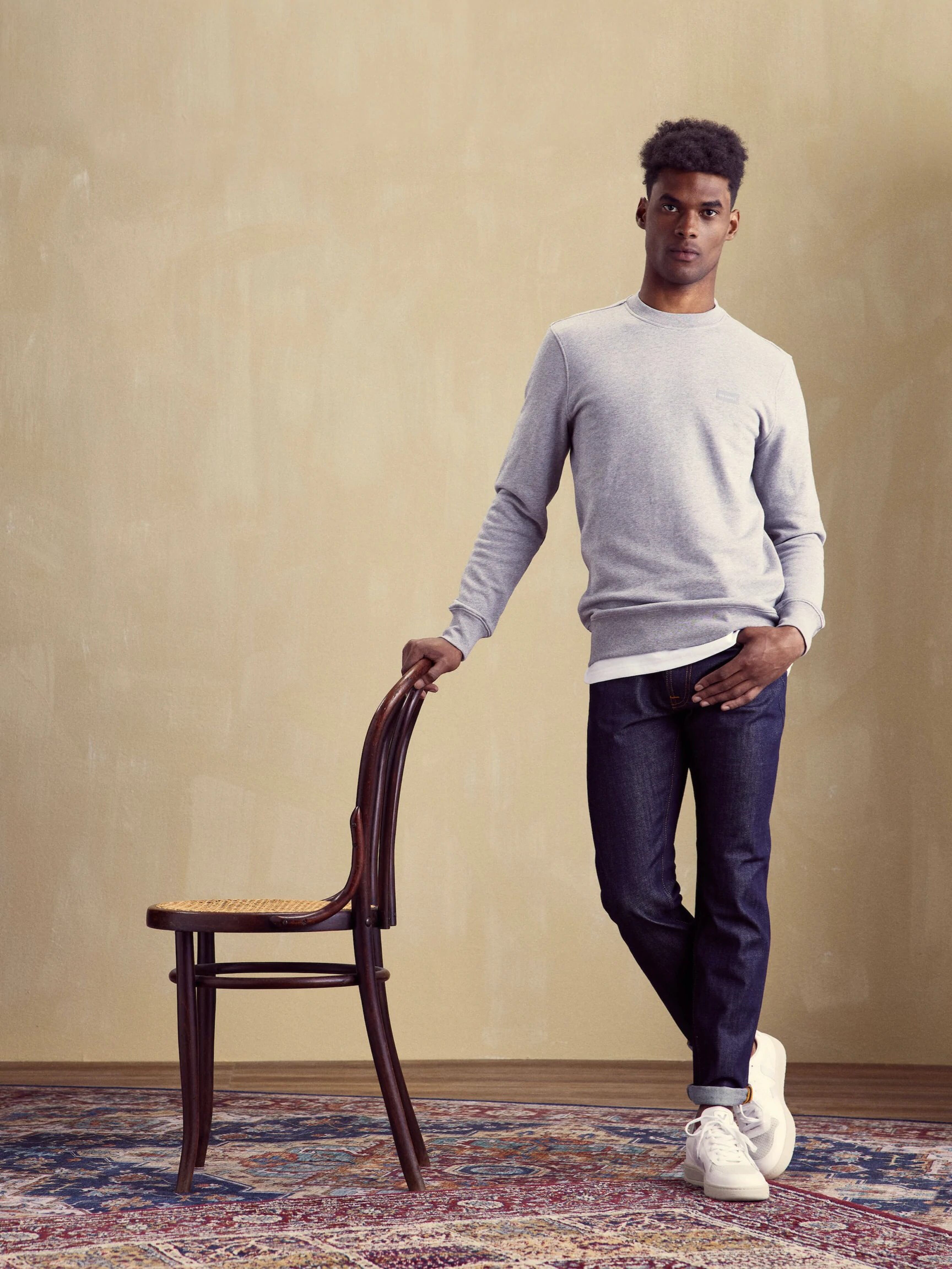 sweatshirt Van Harper kleding duurzaam outfit grijs