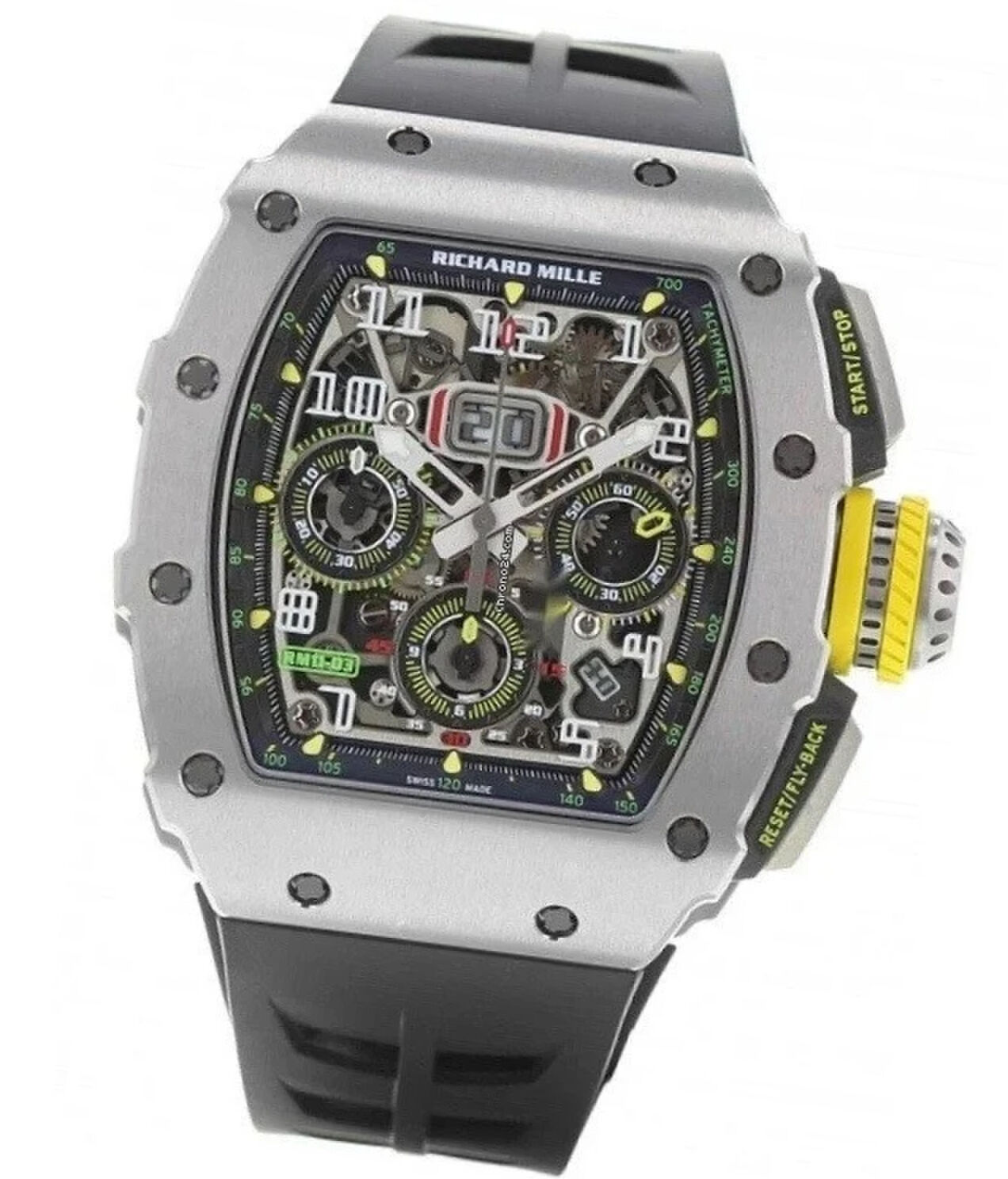 Bart Versluys beroofd Richard Mille Rm 11-03 Titanium