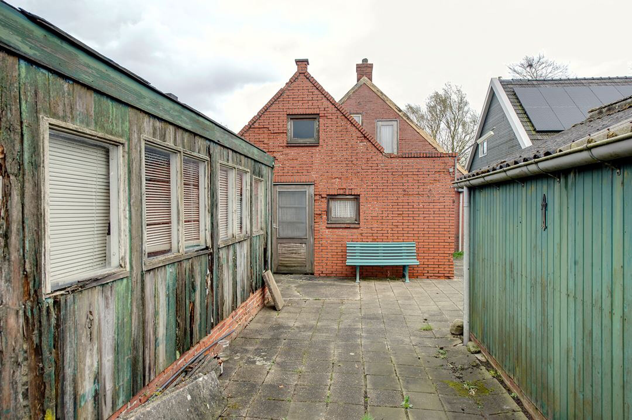 achtertuin goedkope woning uithuizen opknappen klussen
