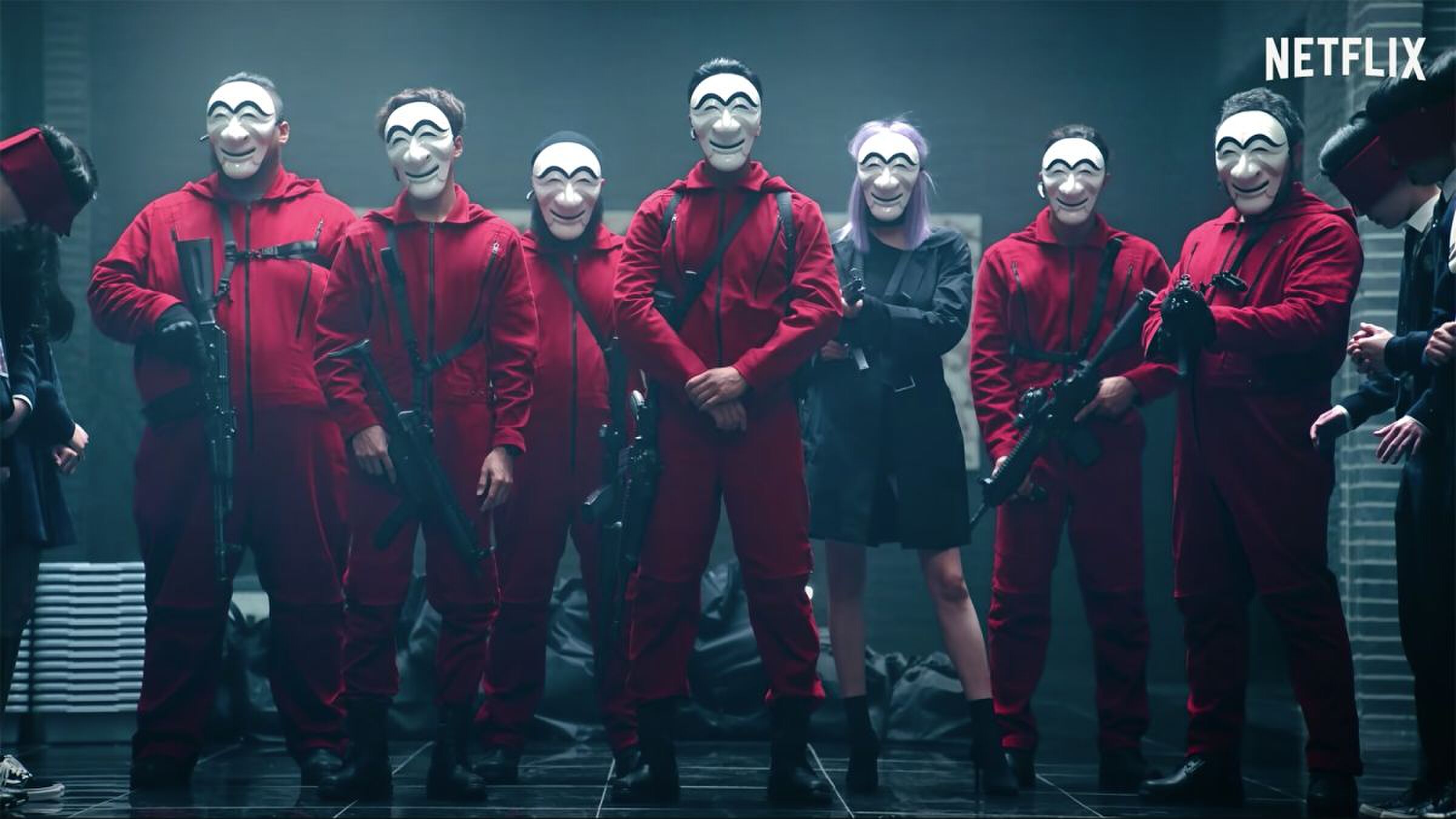money heist korea trailer netflix