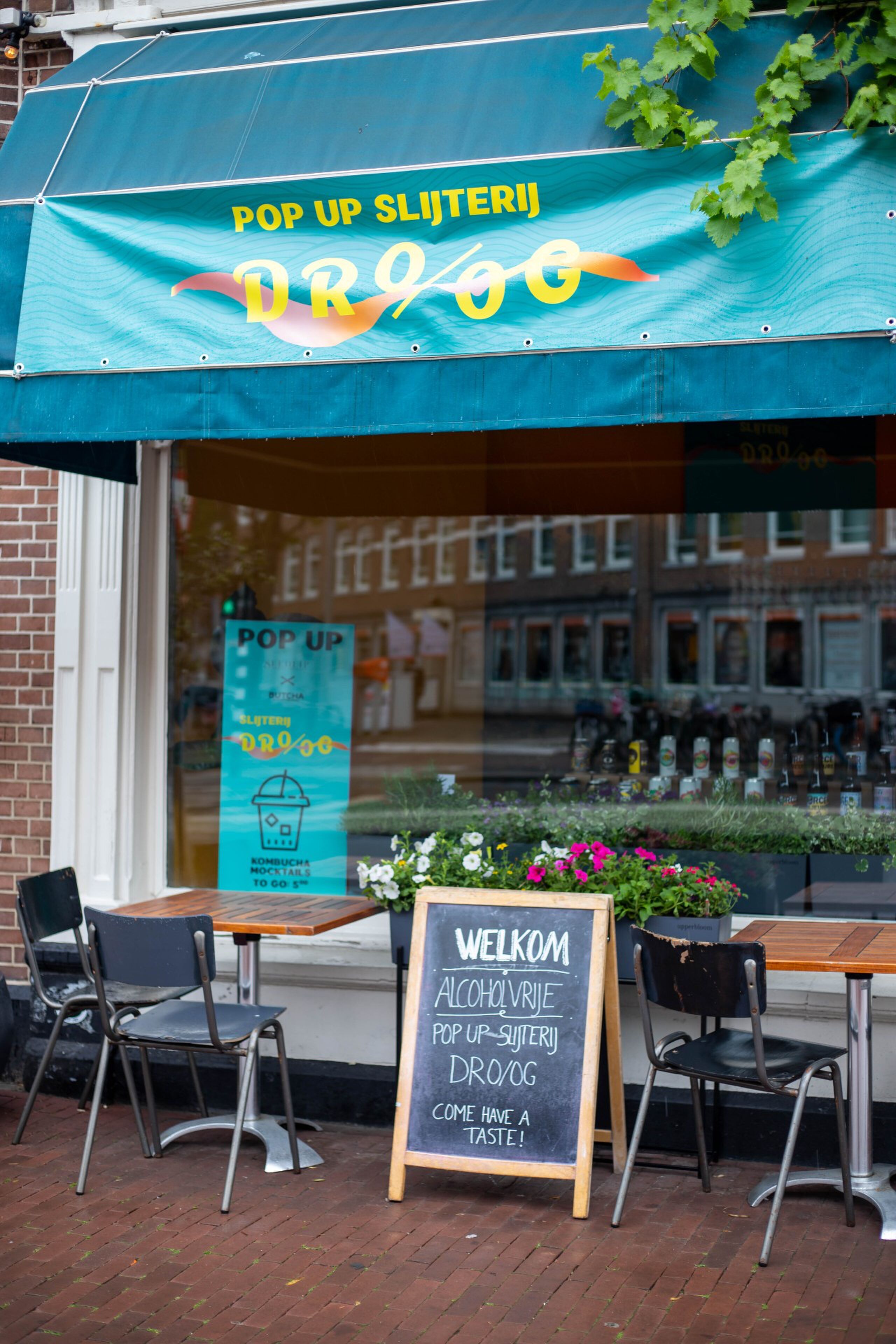 non alcoholische slijterij Amsterdam geopend pop-up