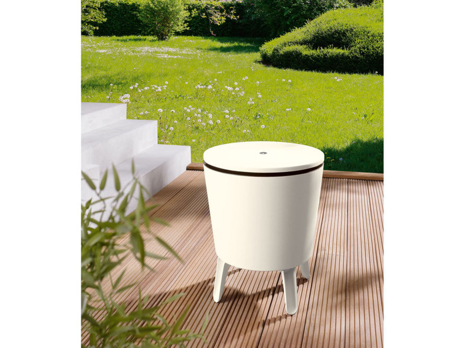 bijzettafel statafel van de lidl voor drankjes