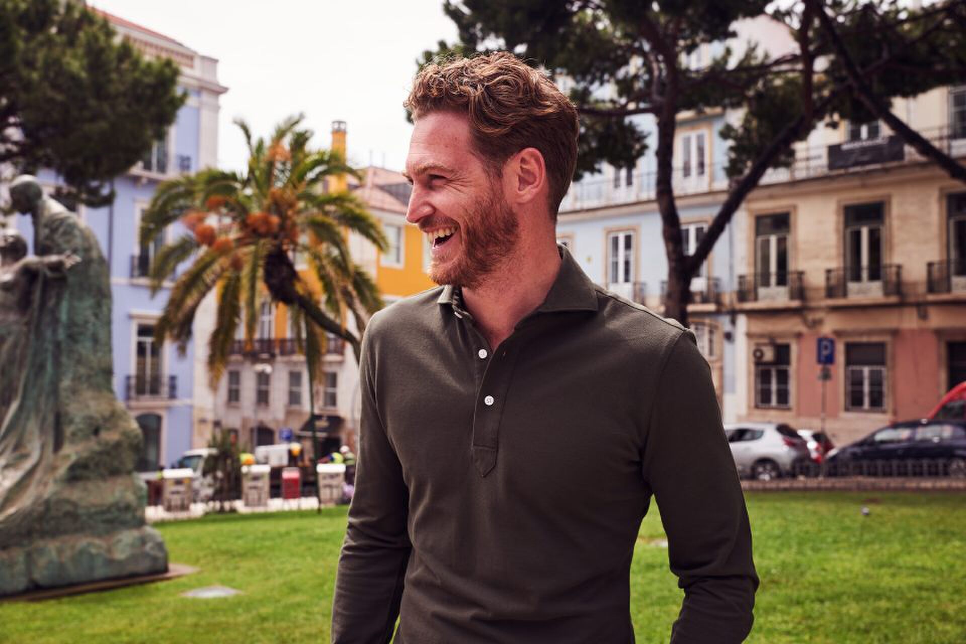 nolson overhemd groen