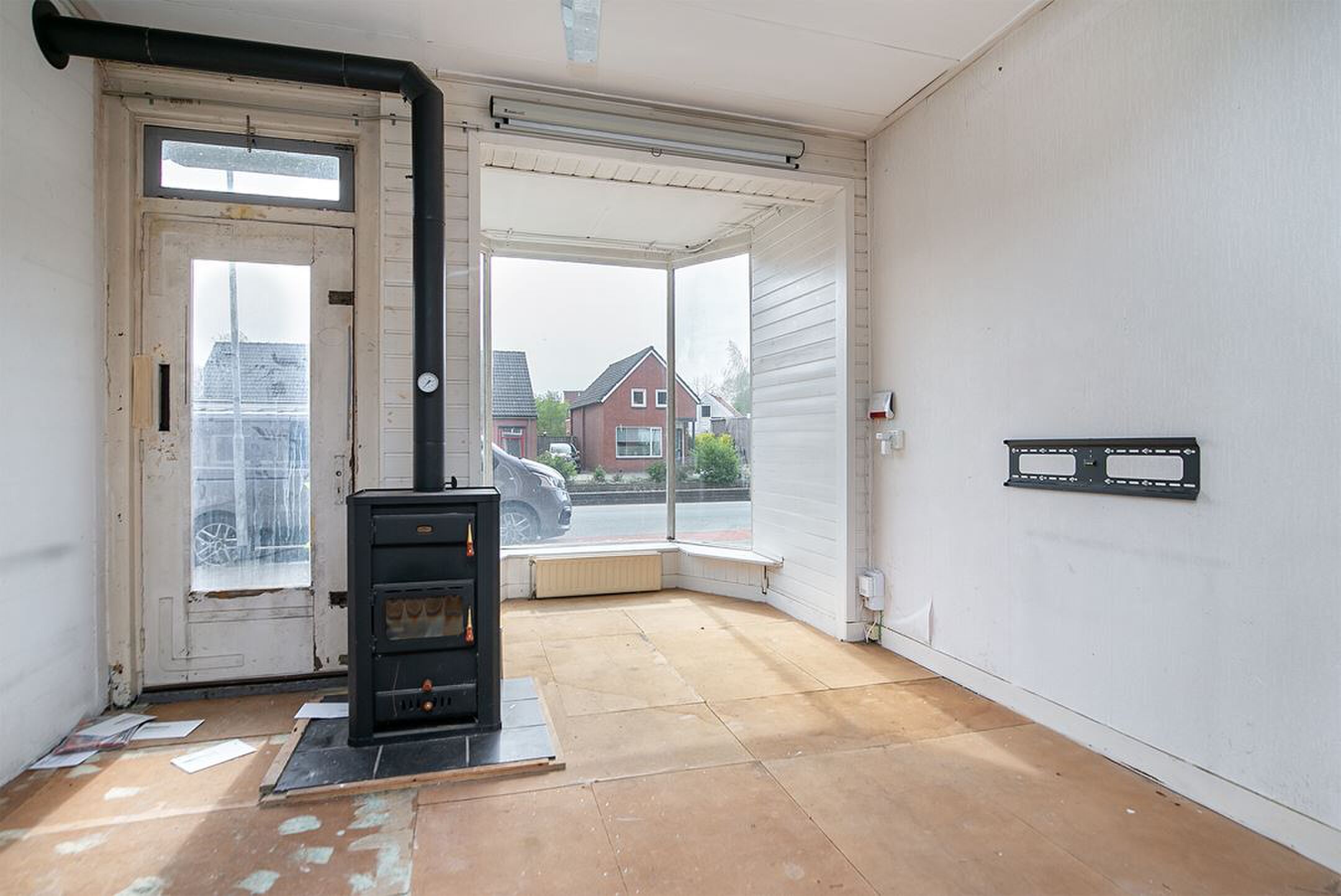 woonkamer huis opknappen