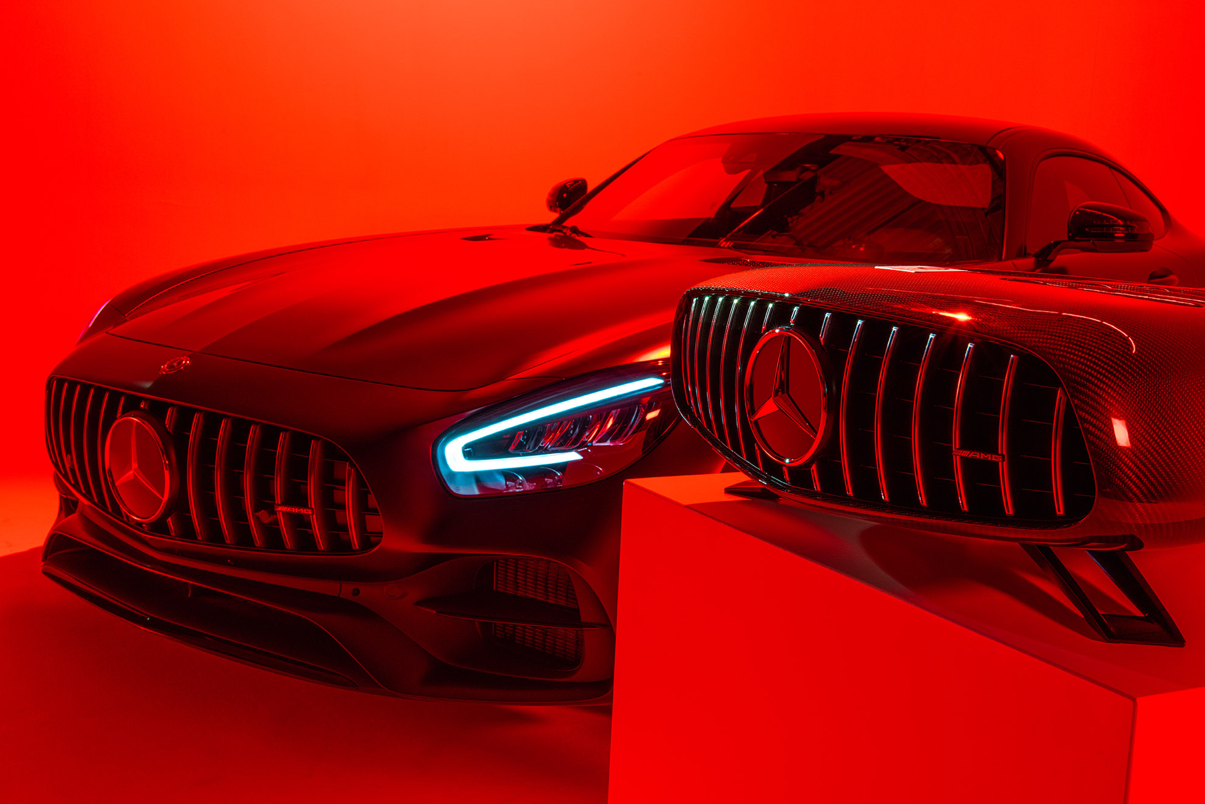 AMG Mercedes speaker