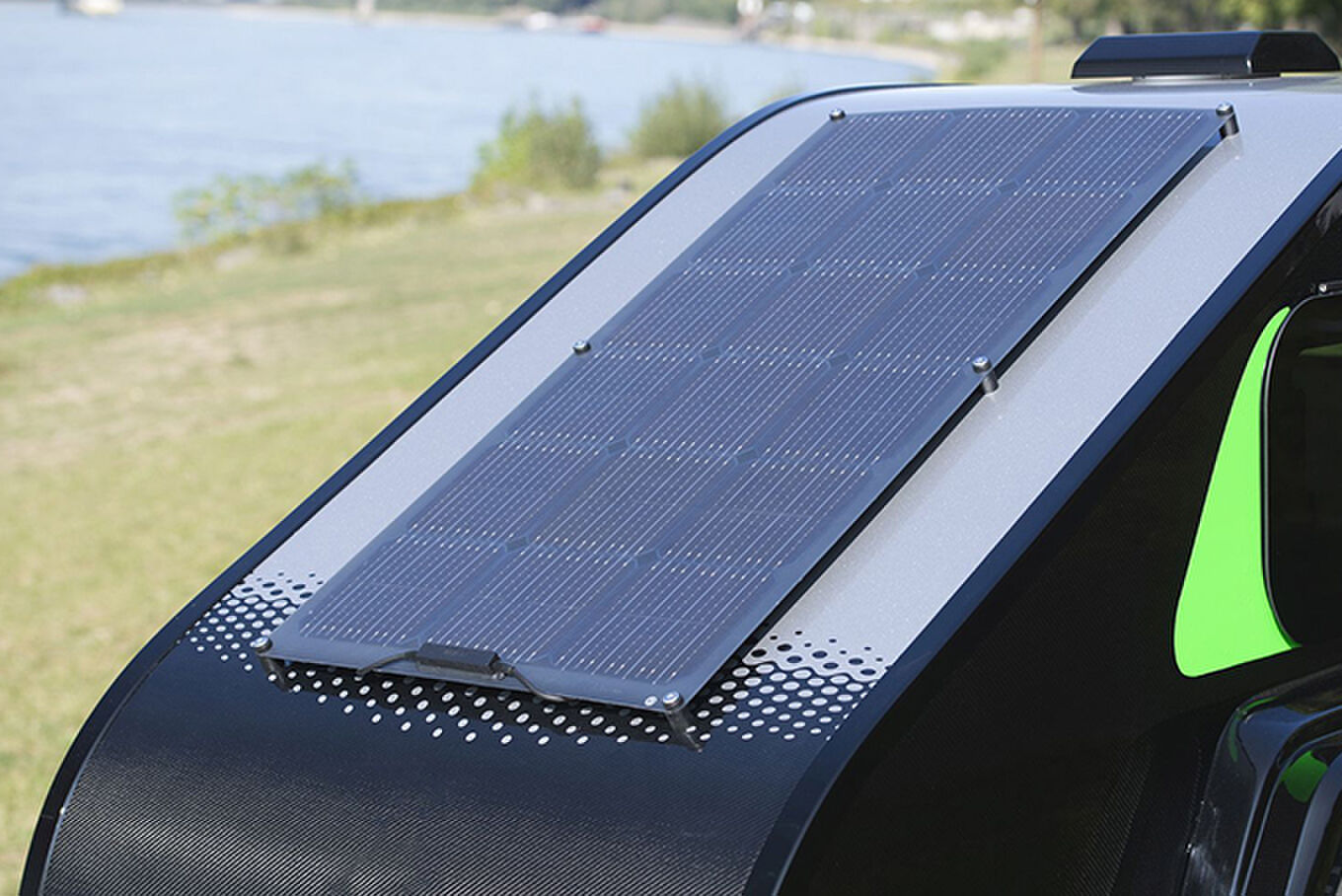 caravan voor een persoon