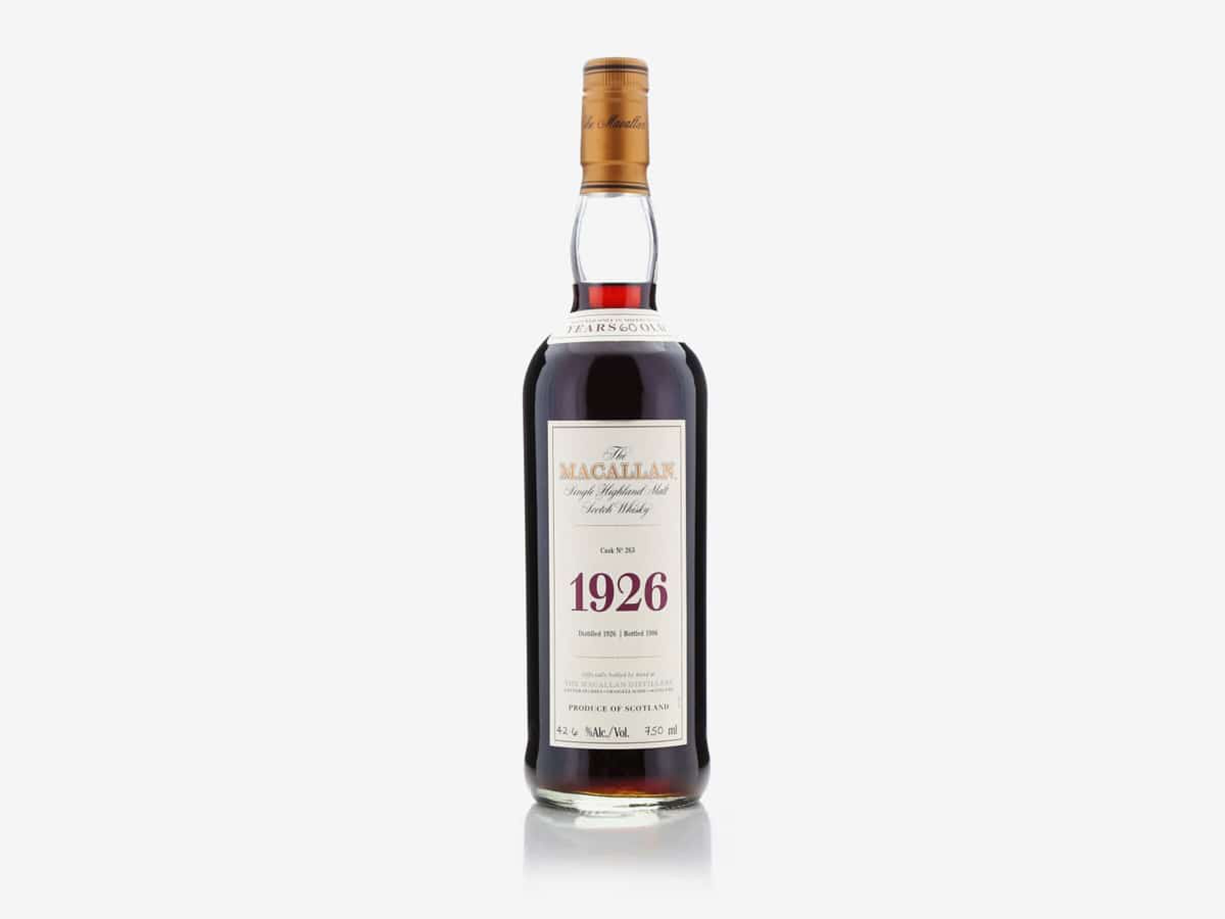 The Macallan 1926 60-Year-Old Fine and Rare