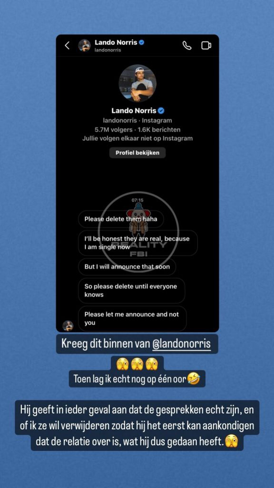 lando vraagt om posts te verwijderen