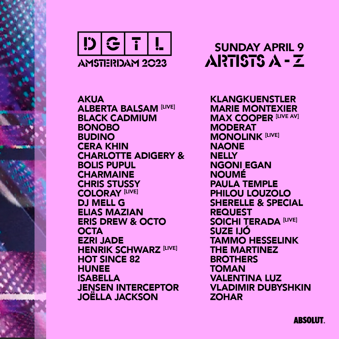 line-up dgtl 2023