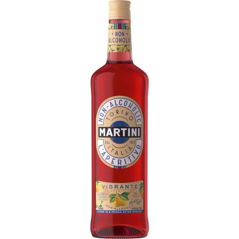 Martini vibrante mocktail cocktail