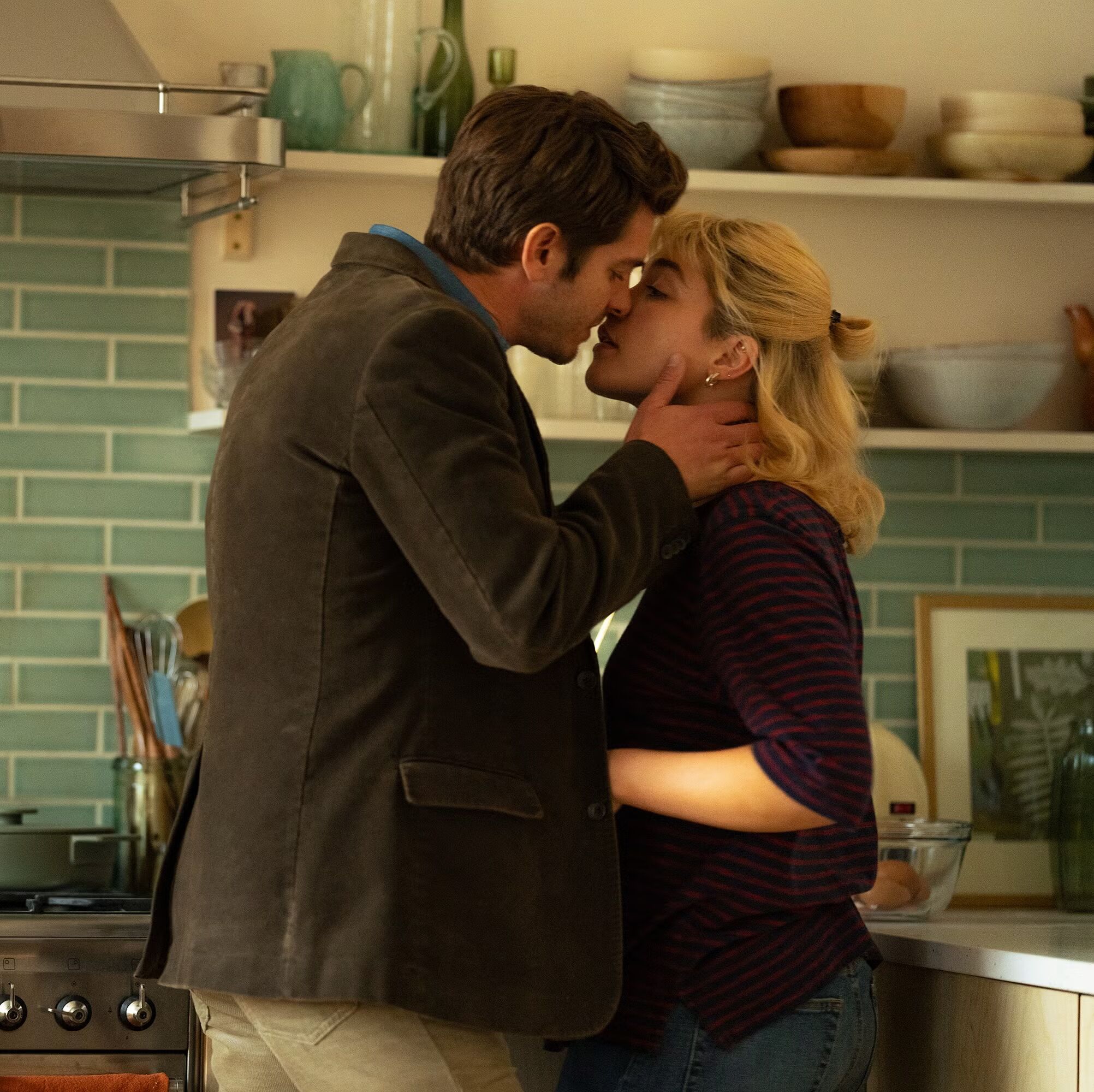 Andrew Garfield en Florence Pugh in We Live In Time