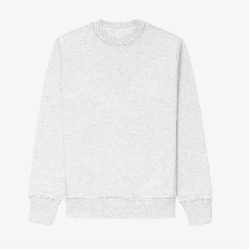 Grijze sweater heren mode stijl