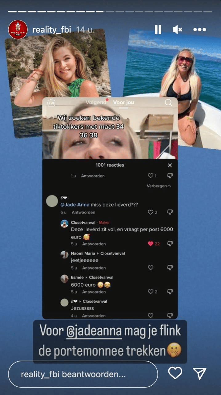 salaris jade anna influencer