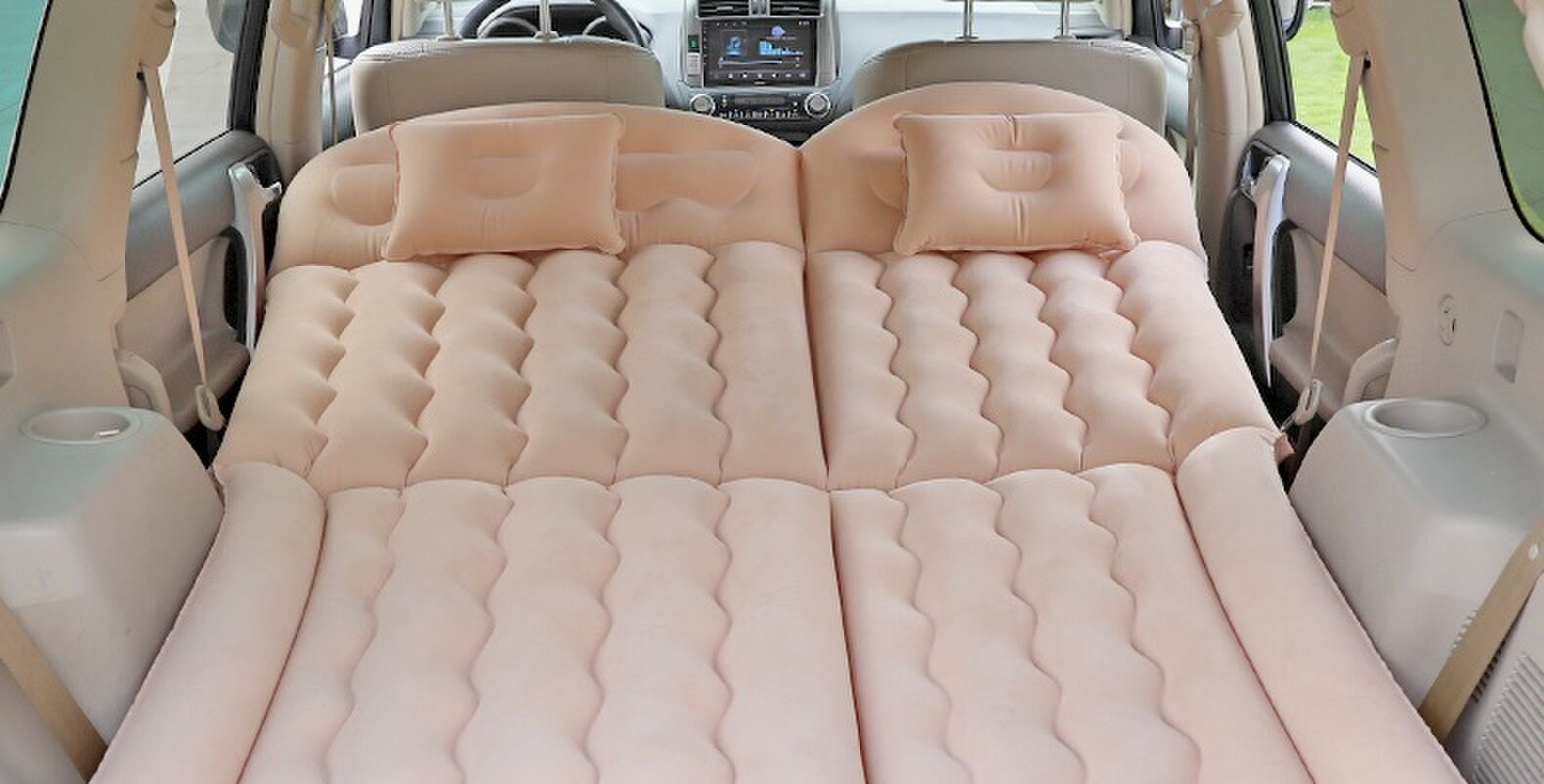 Matras voor de achterbank van de auto, campingmatras, autostoel