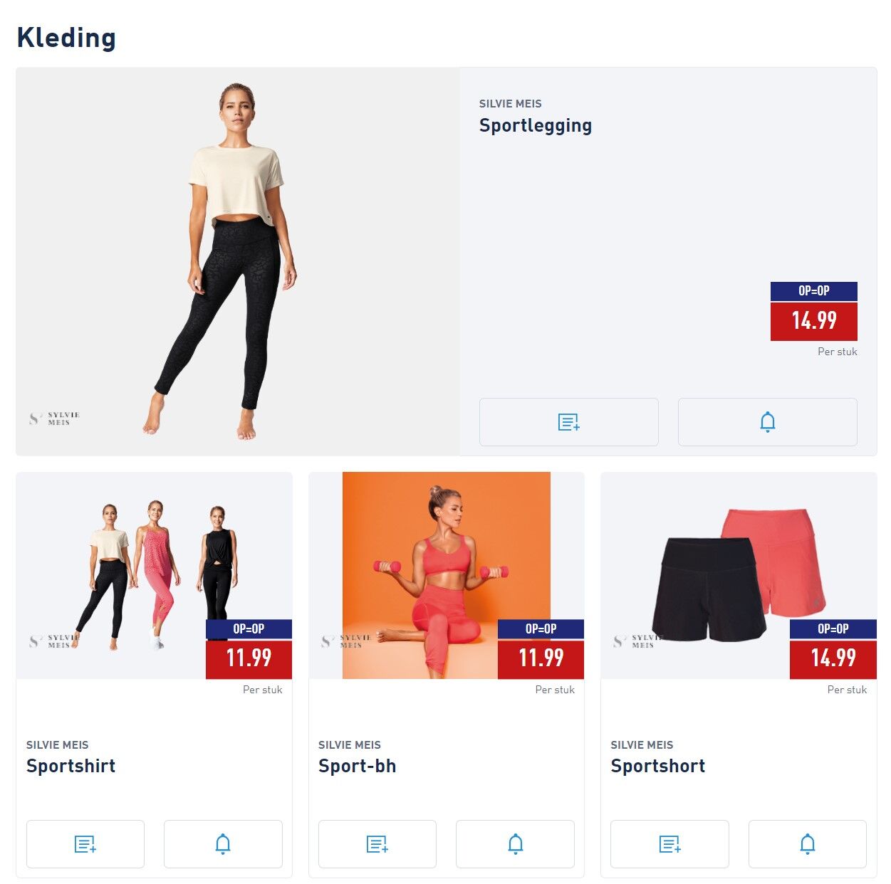Sylvie Meis collectie ALDI
