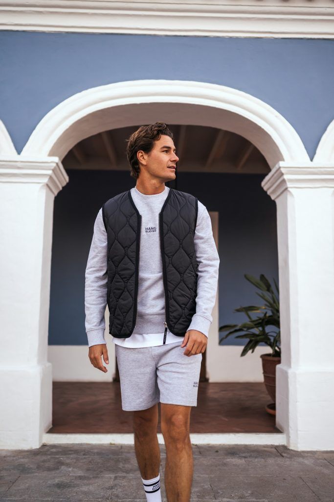 bodywarmer hang eleven zwart
