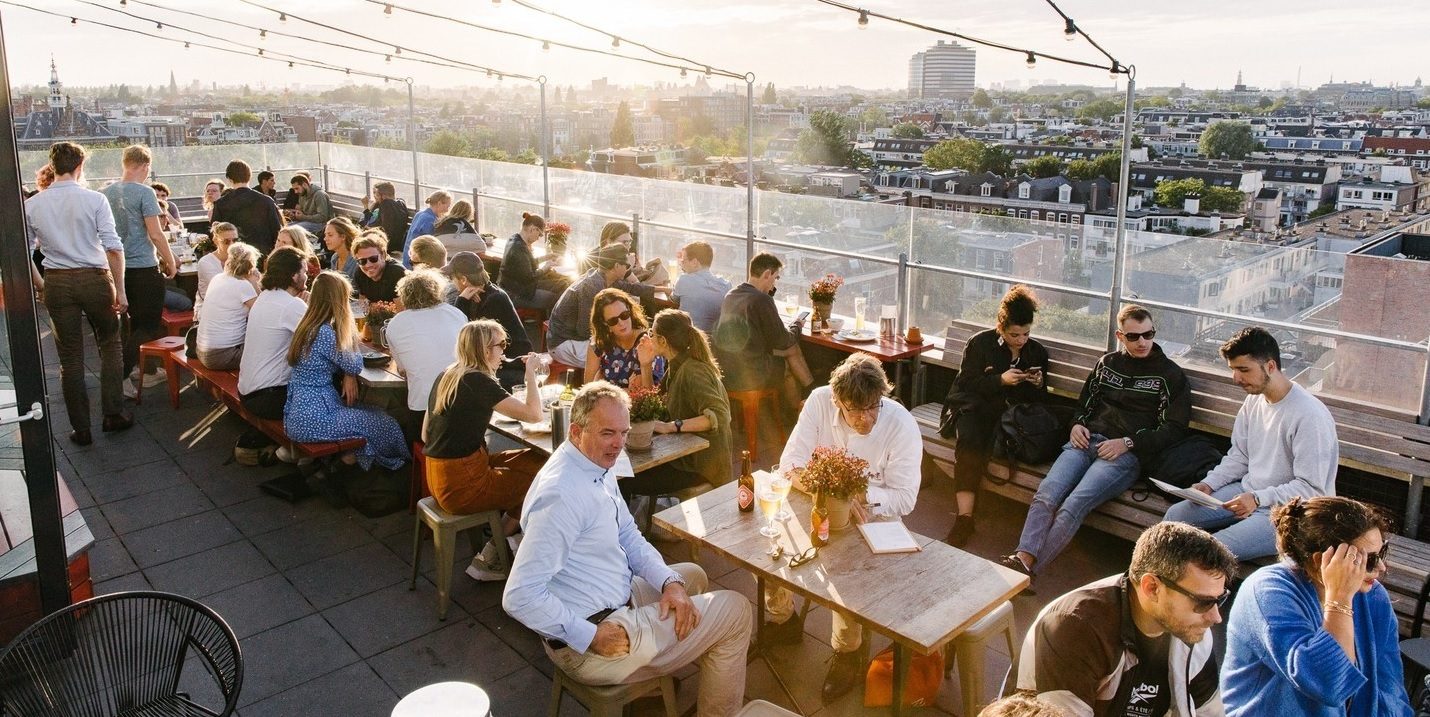 5 toffe rooftop restaurants en bars in Amsterdam | MAN MAN