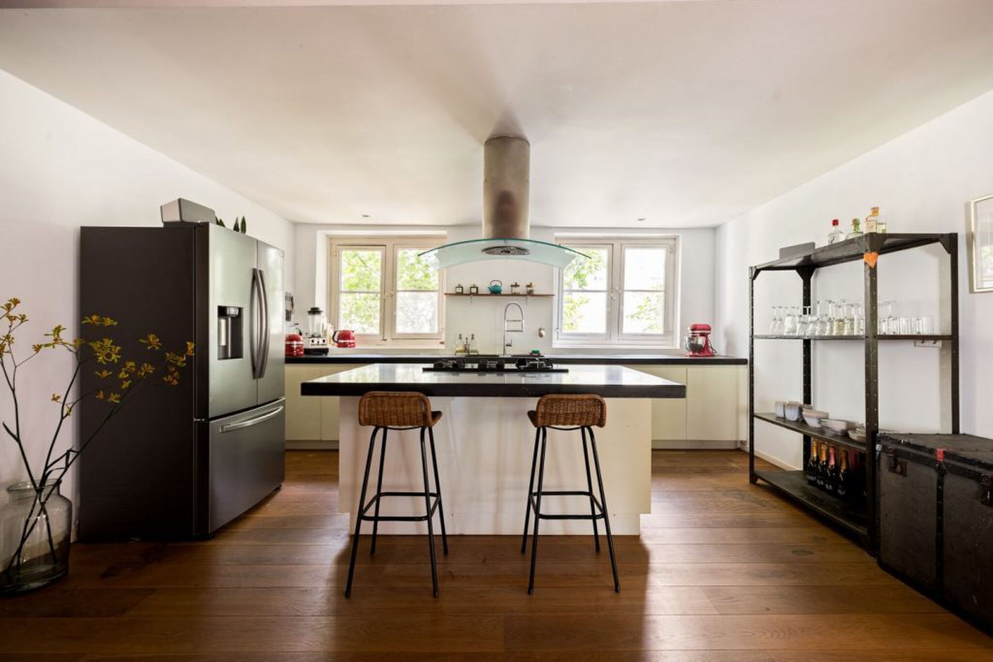 open keuken grachtenpand amsterdam jordaan brouwersgracht