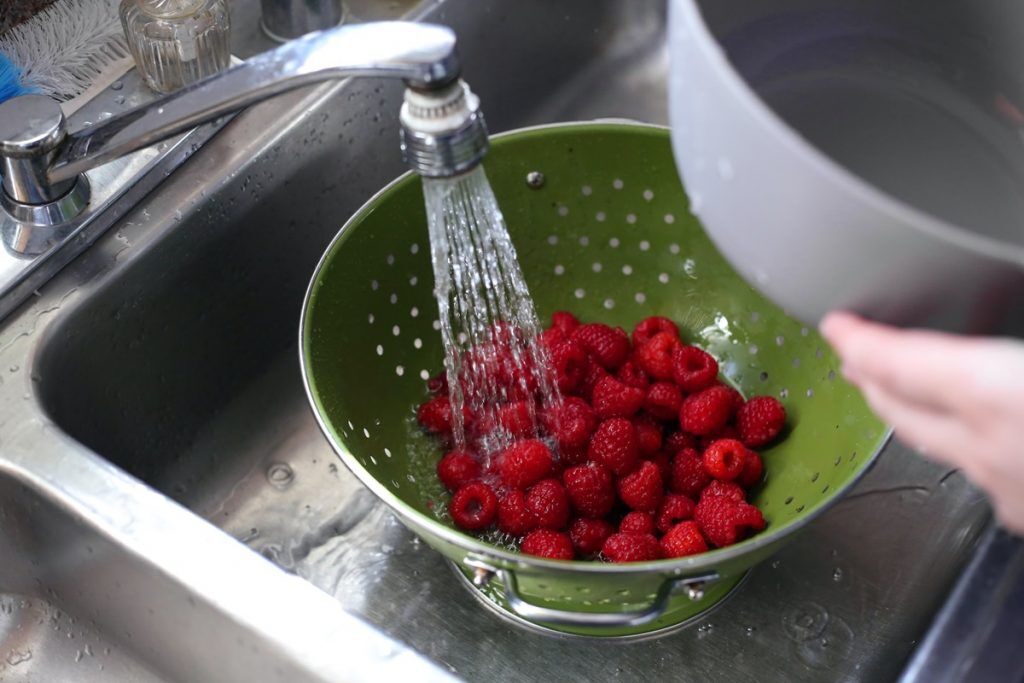 groenten of fruit niet wassen wanneer