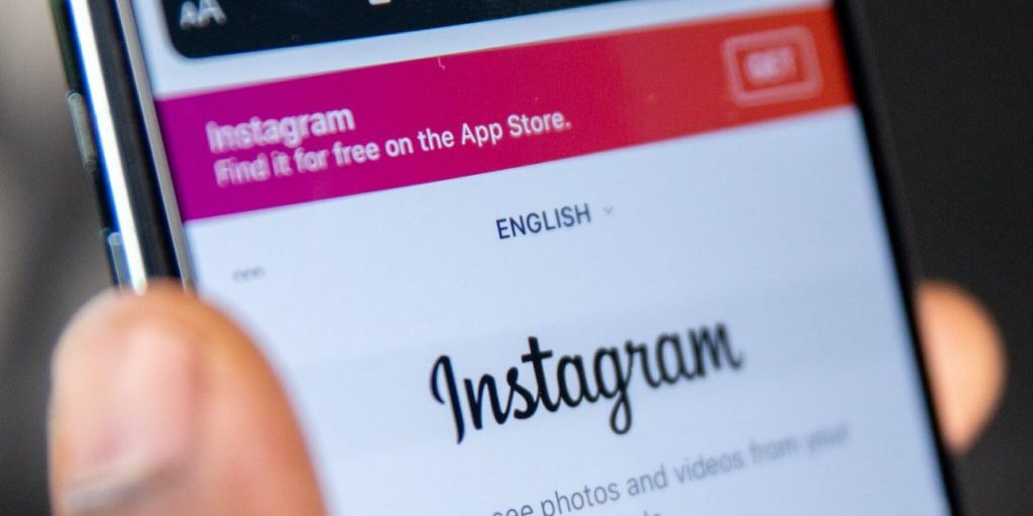 vriendin volgt jongens op instagram