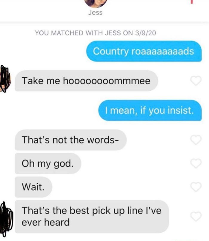 tinder gesprek