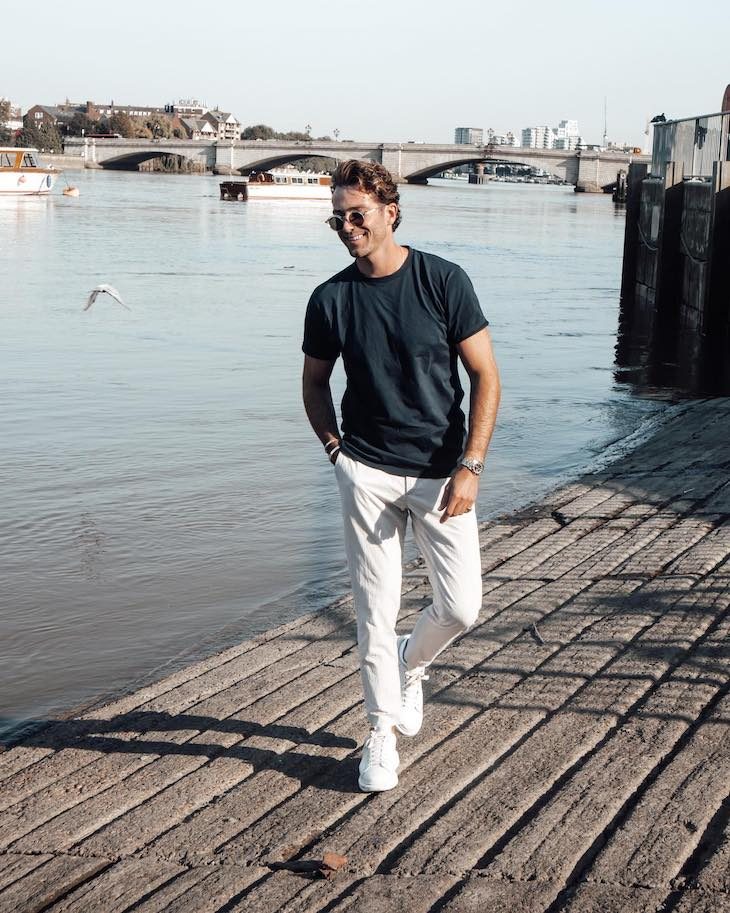 Stijlvolle influencer