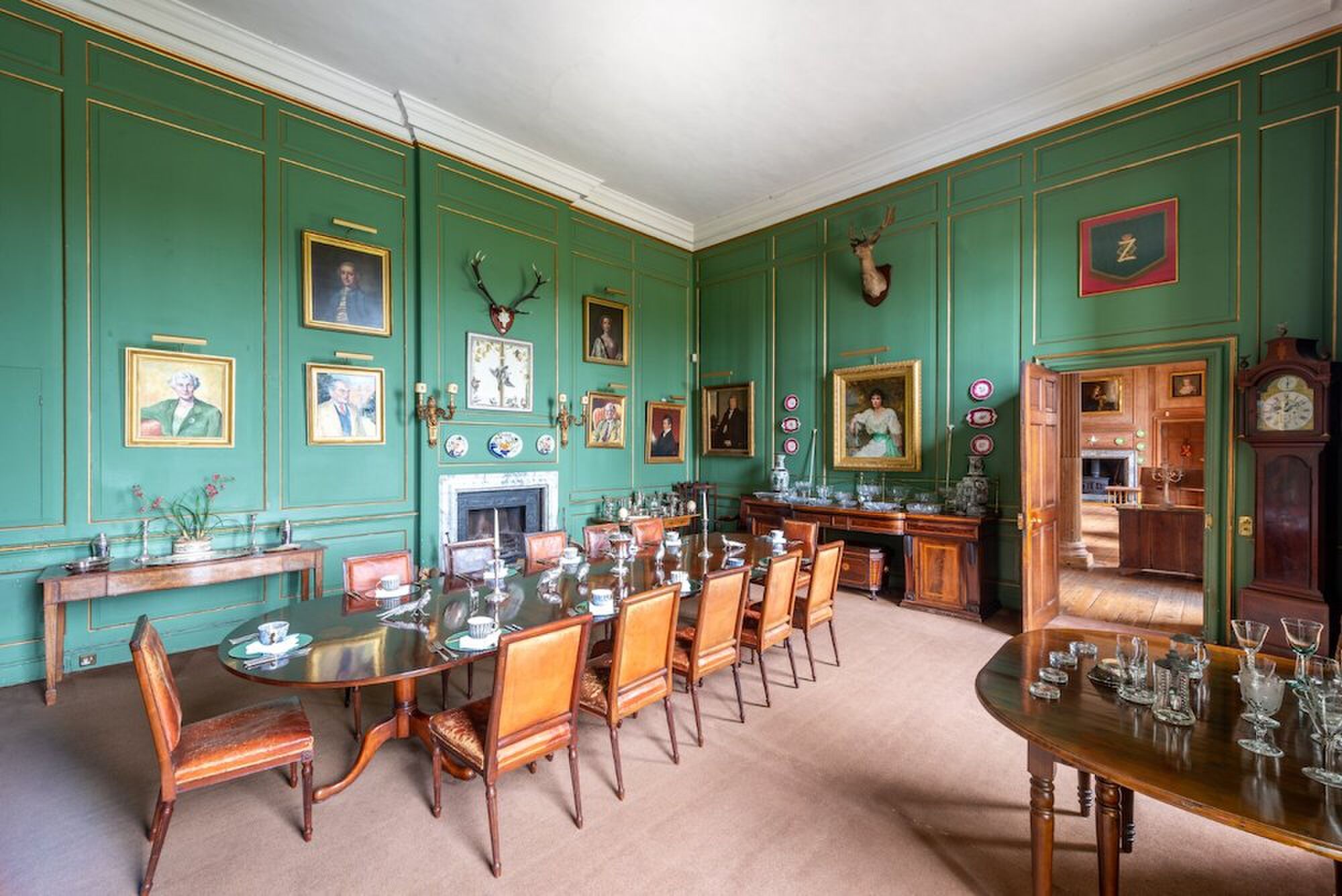Eetkamer Brits kasteel