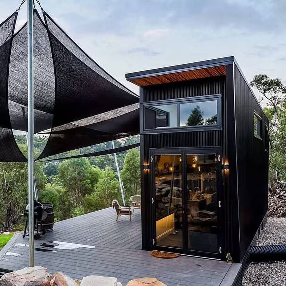 Het tiny house van Matt en Lisa
