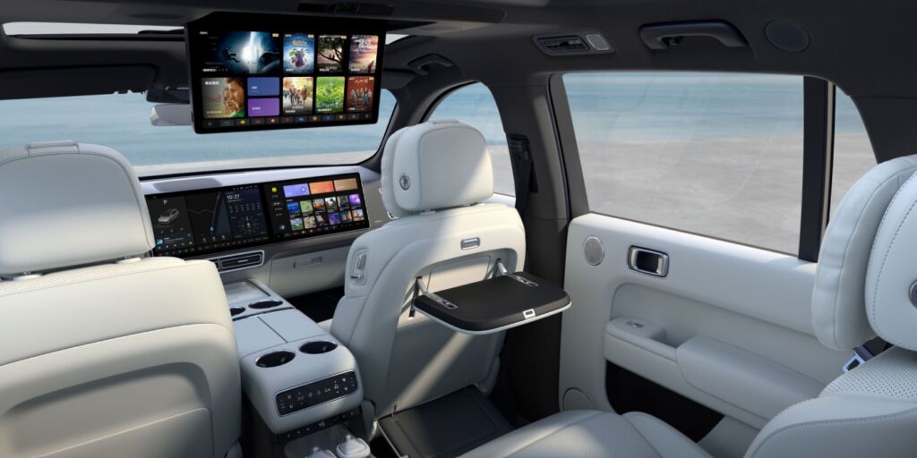 Het interieur van de Li L9