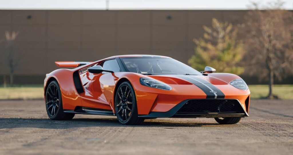 De Ford GT uit de Orange Collection.