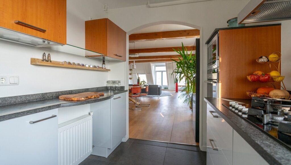 keuken van de vrijstaande woning utrecht.