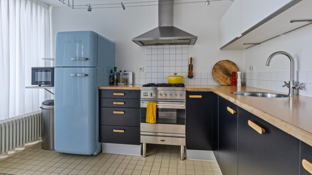 De keuken van de woning van Matthijs van Nieuwkerk.