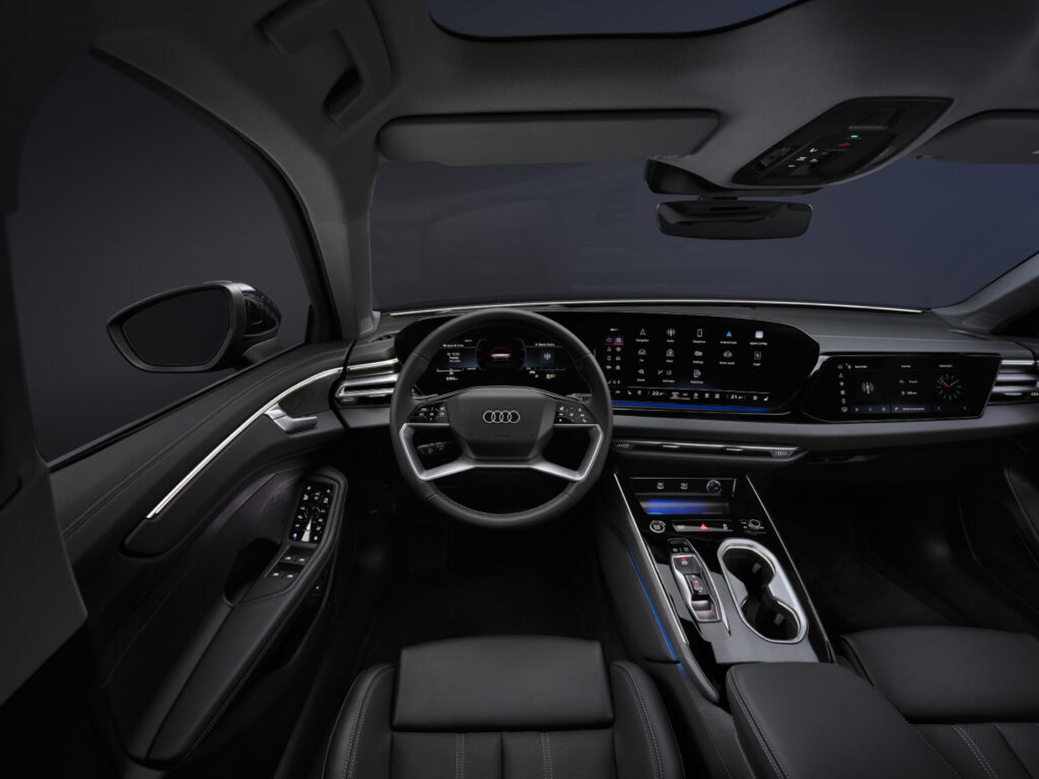 Interieur van de nieuwe Audi A6 Limousine