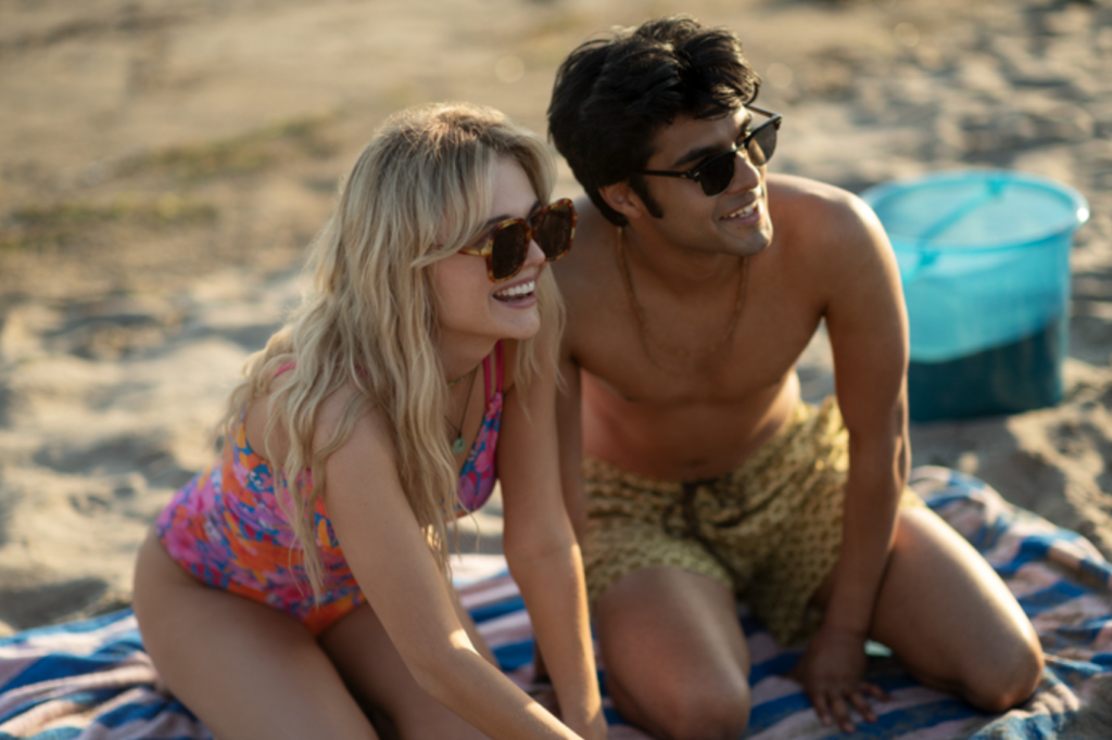 Cadence en Gat op het strand, het centrale koppel We Were Liars