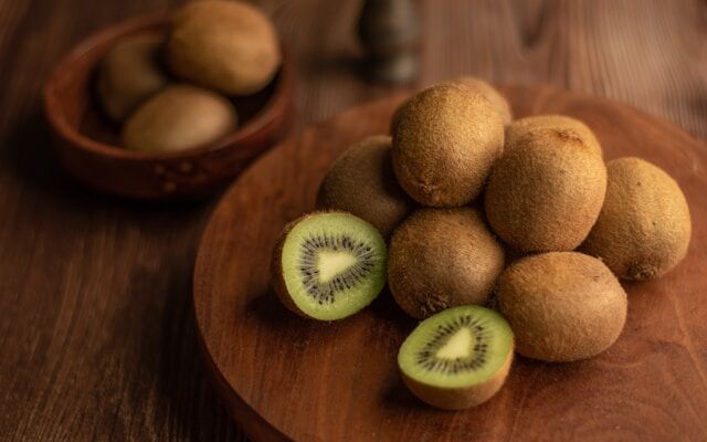 Kiwi, ontzettend goed voor je hartgezondheid.