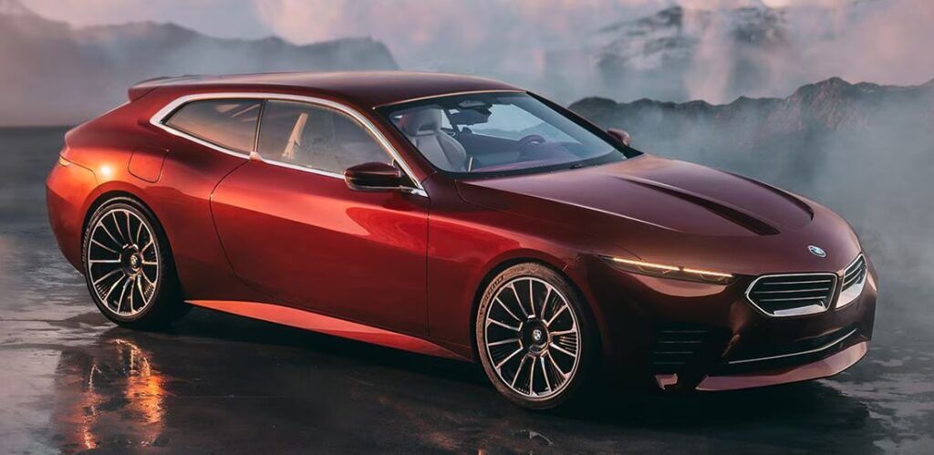 De zijkant van de BMW Speedtop.