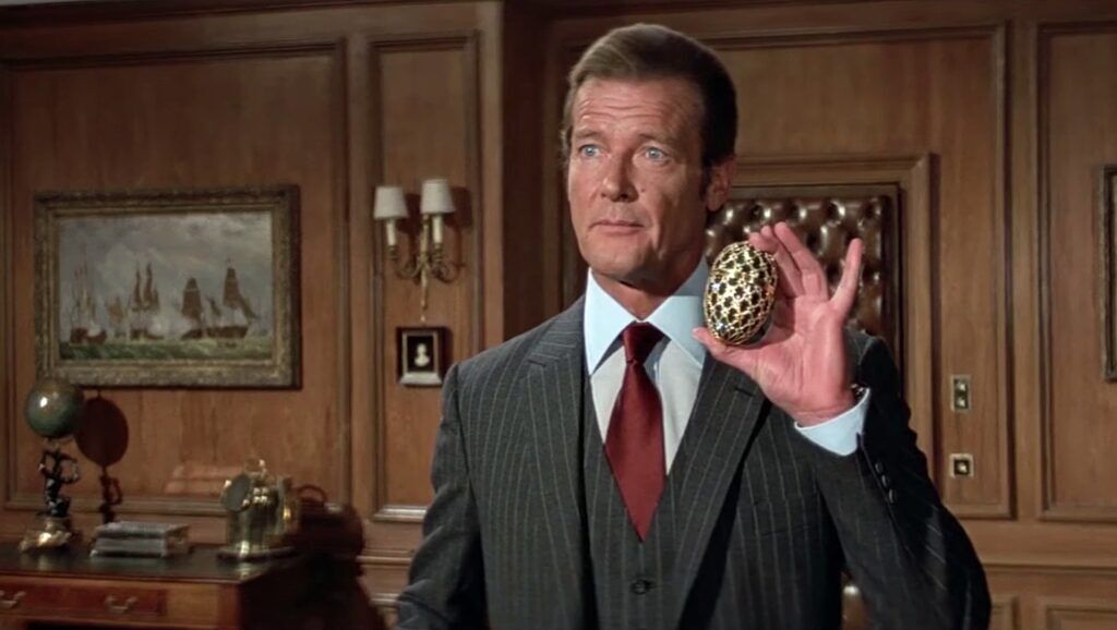 Roger Moore als James Bond in Octopussy