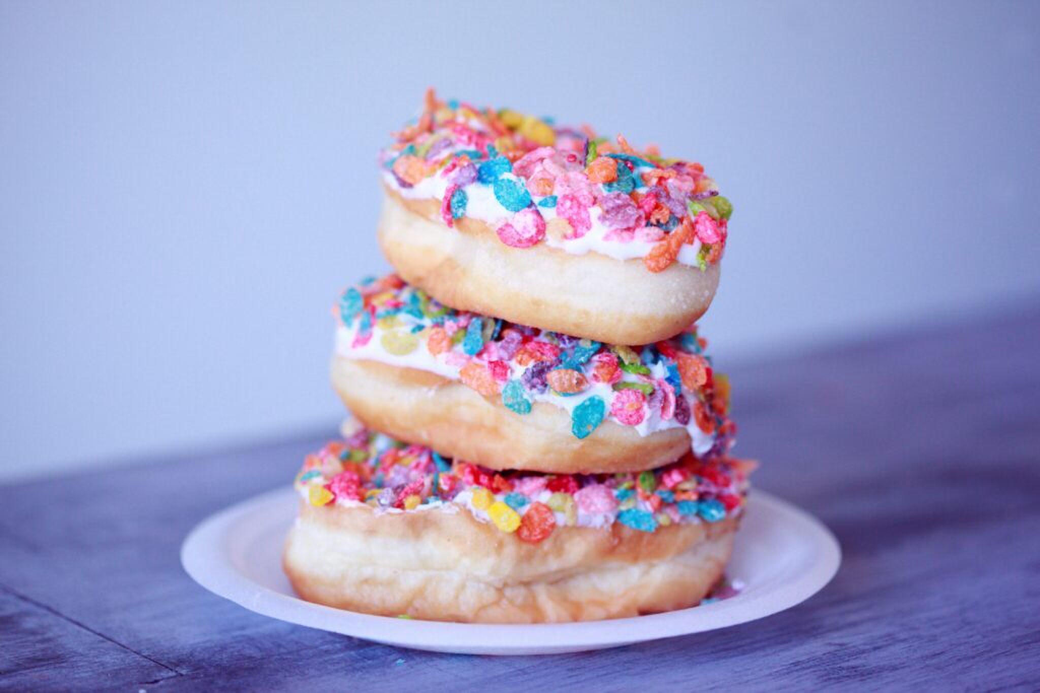 donuts opgestapeld