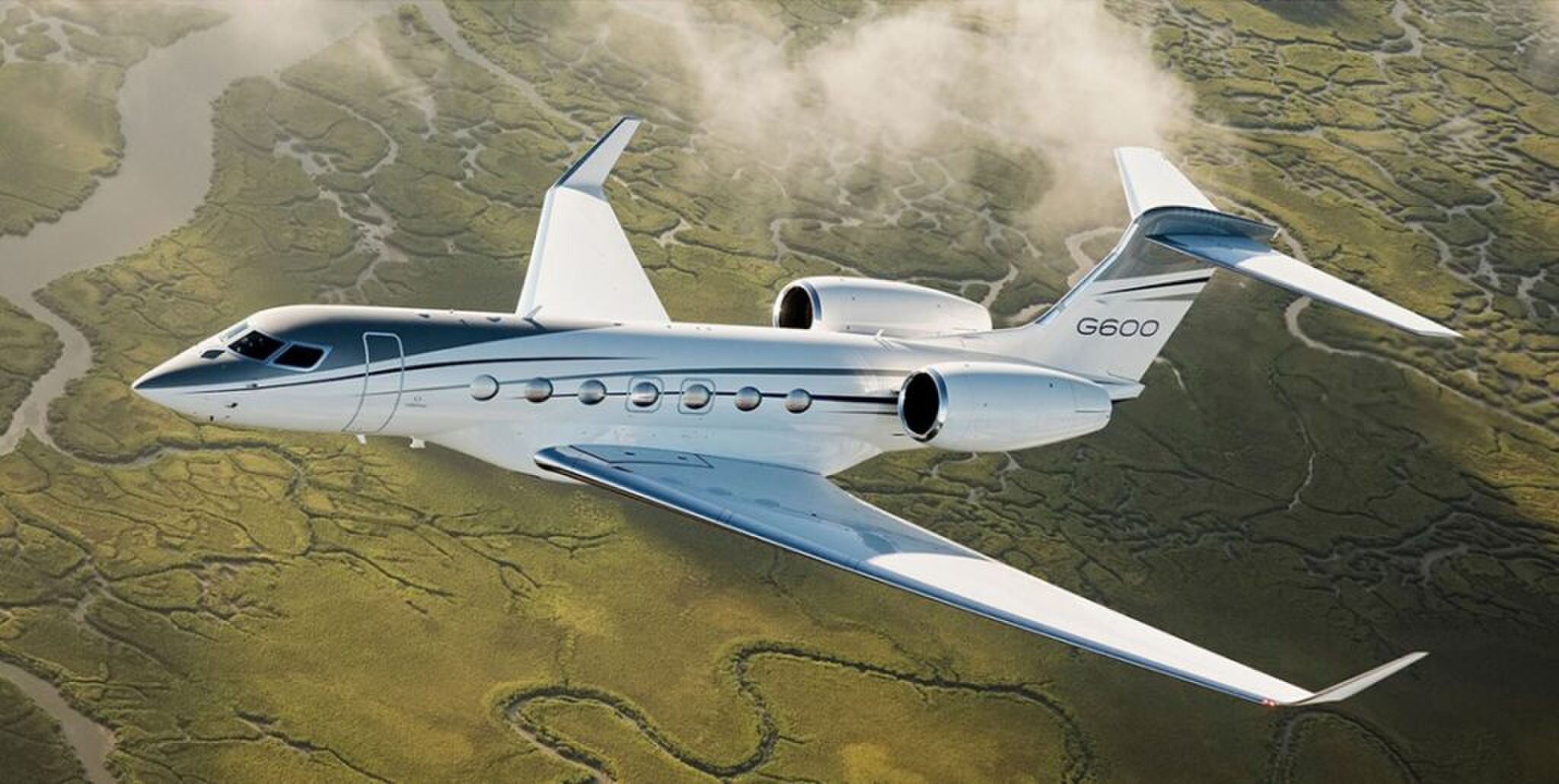 Een privéjet uit dezelfde productielijn als dat van Justin Bieber.