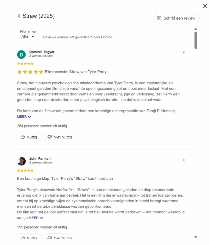 Google review