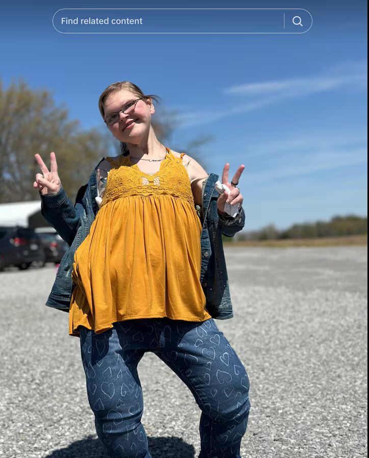 Tammy Slaton nadat ze is afgevallen