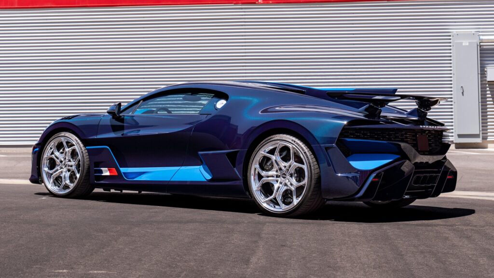 De Bugatti Divo die op een veiling zal verschijnen.