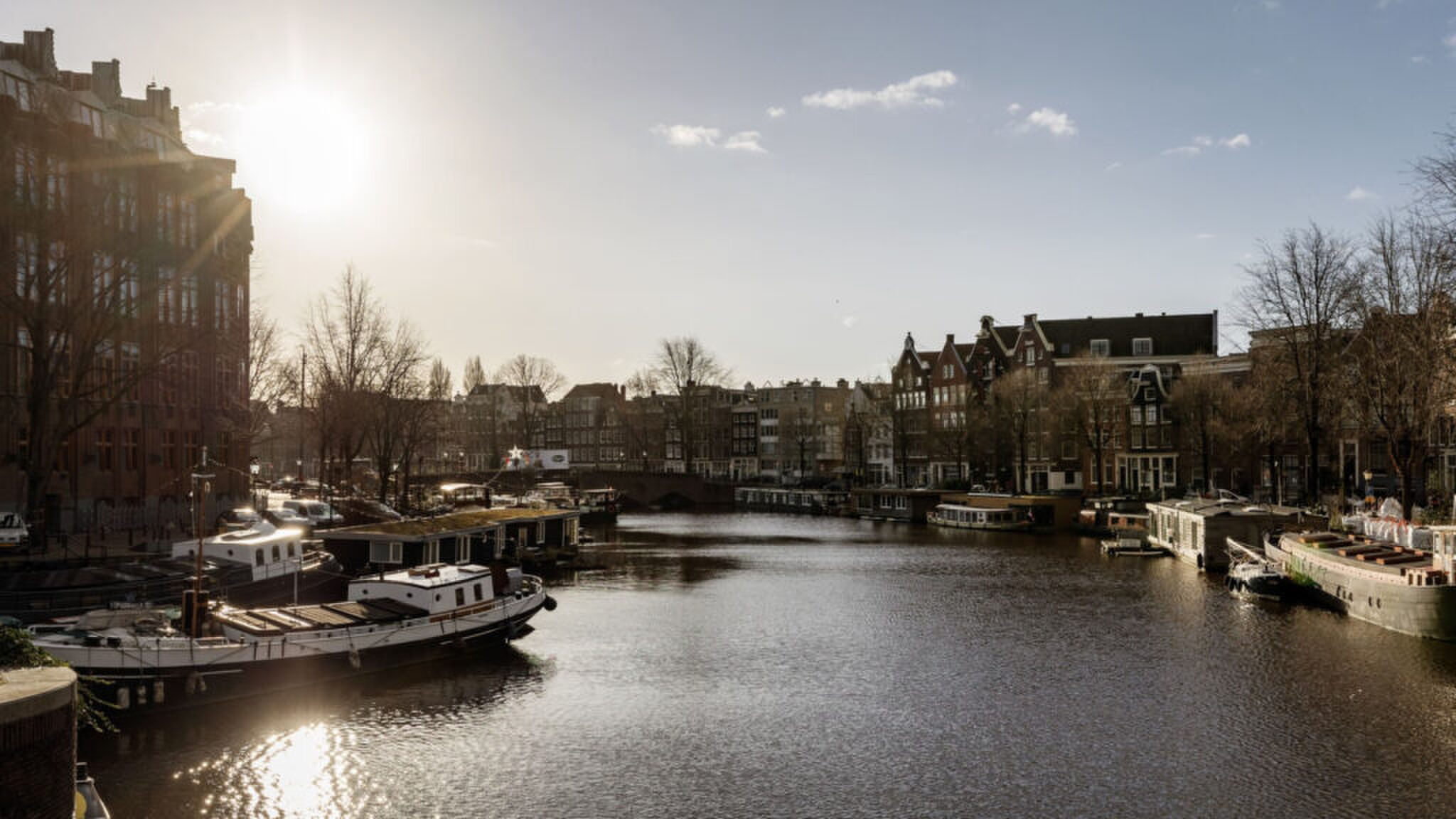 Het uitizcht vanuit de nieuwe woning van Alain Clark