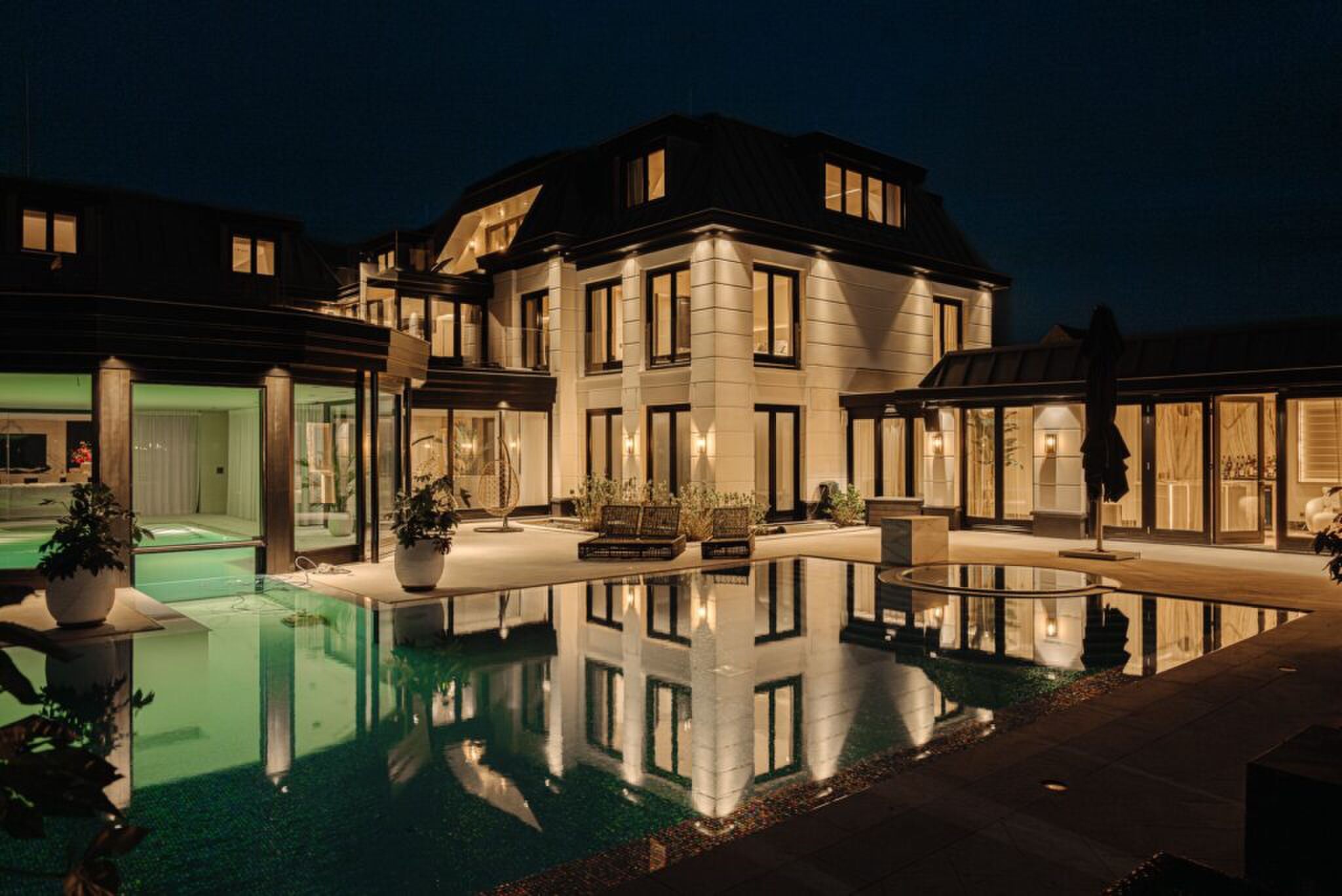 De villa aan de Vinkeveense Plassen.