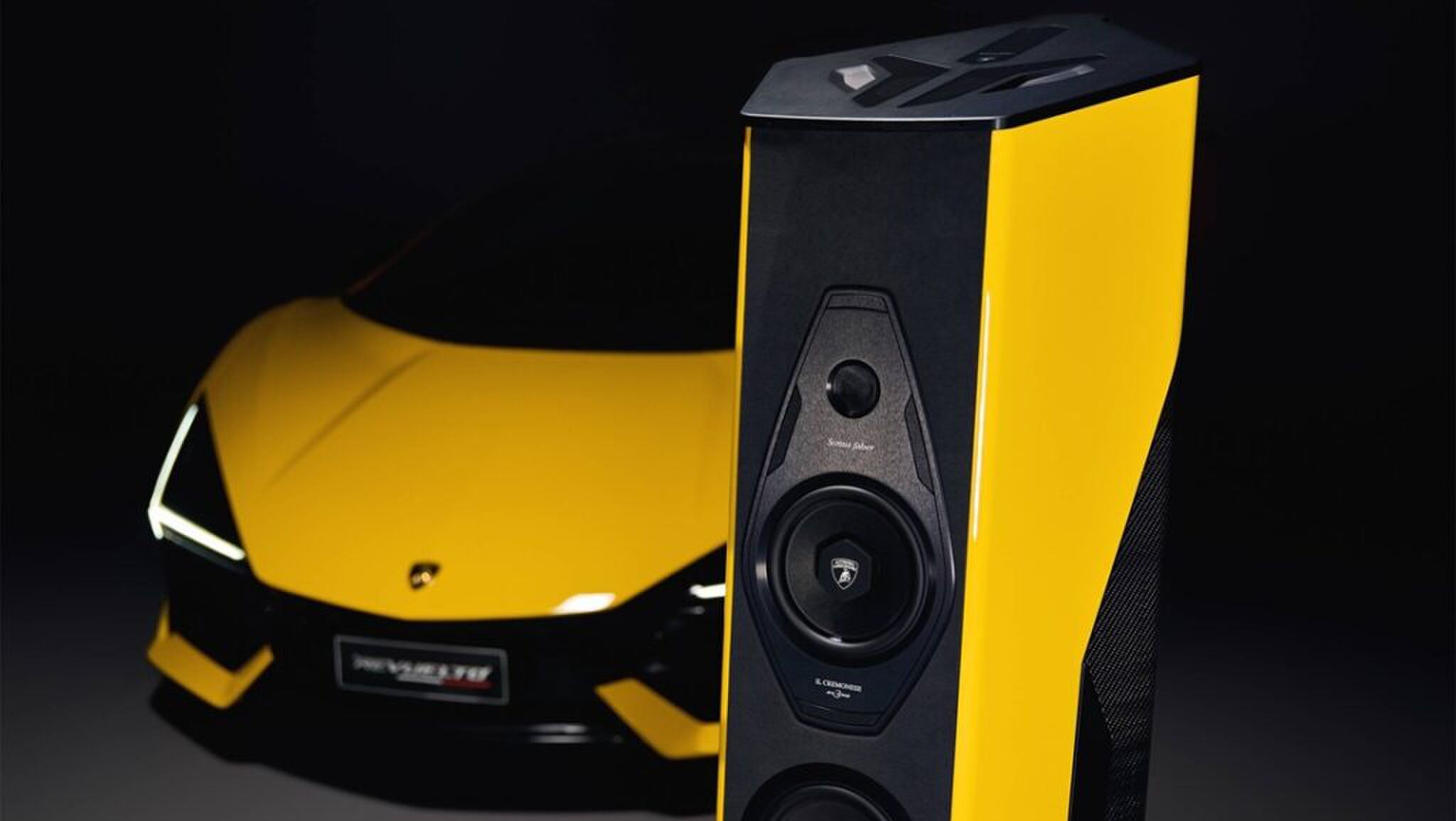 De nieuwe speaker van Lamborghini.